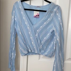 Long sleeve blouse
